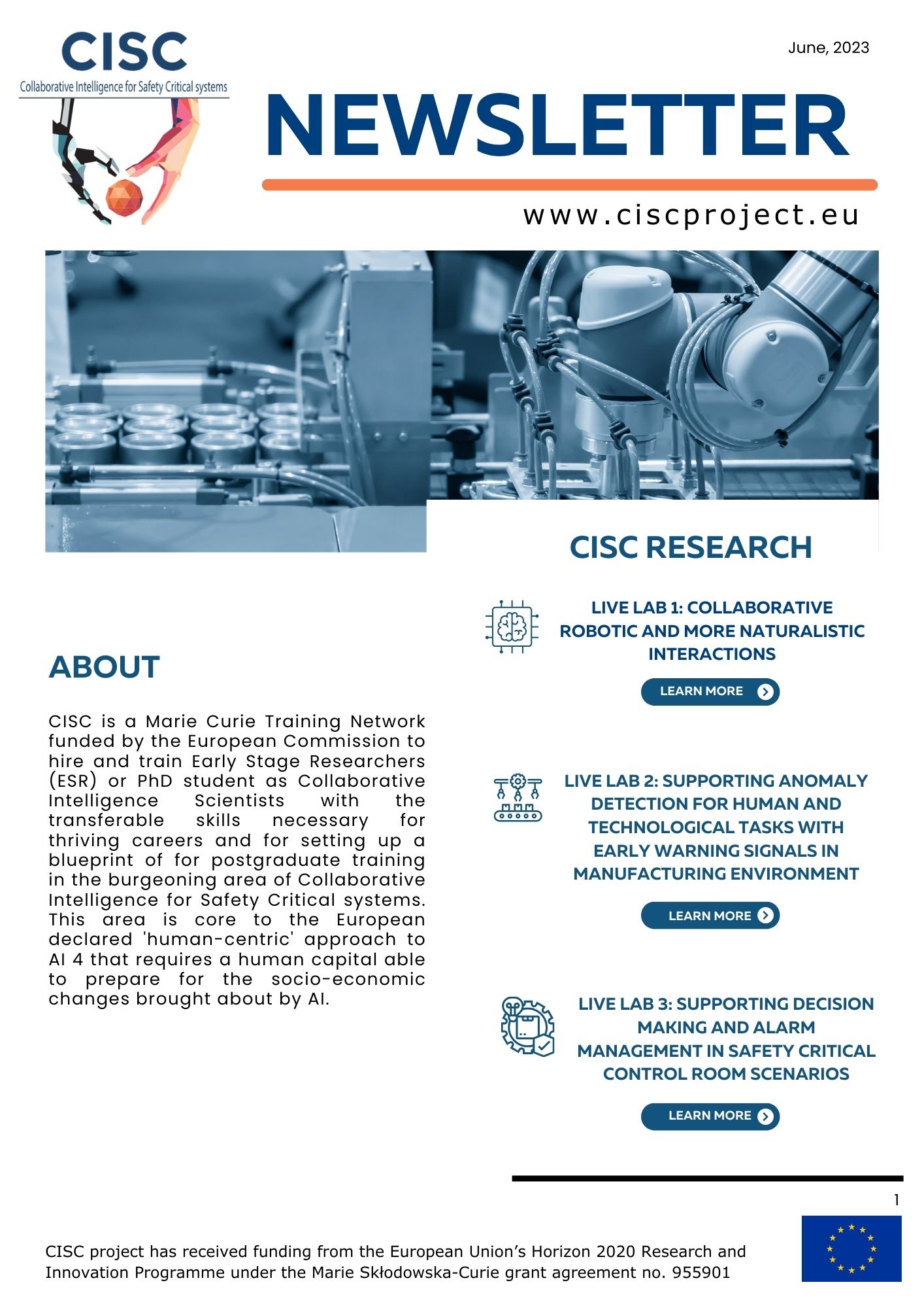 Newsletter - Collaborative Intelligence for Safety Critical Systems